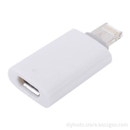 Micro USB Female to 8-pin Male Adapter for iPhone 5/iPad Mini/Mini 2 Retina/iPod Touch 5